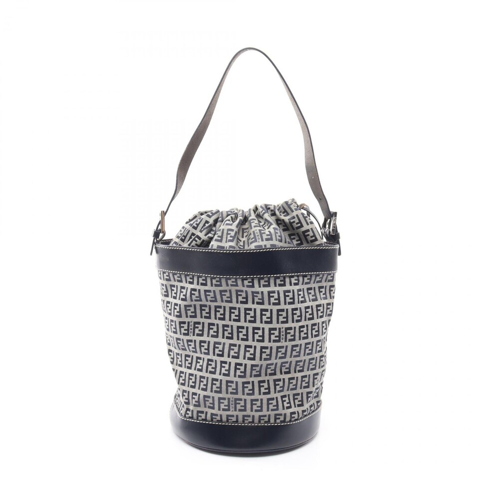 Fendi Zucchino Shoulder Bag Canvas #361583F60B